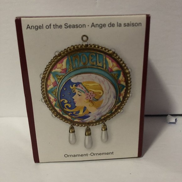 Carlton Heirloom Ornaments Angel Of The Season Pearls - Picture 1 of 4